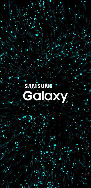 Samsung Galaxy abstrakte turkise lys