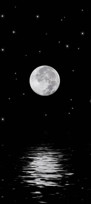 Samsung S21 Ultra Full Moon bakgrunnsbilde — Honor Play 80 Pro Bakgrunner