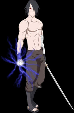 Familie tegning Sasuke Uchiha - Tenåring Sasuke