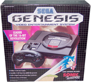 Sega Genesis Video Entertainment System, HD Png Nedlasting — Sonic the Hedgehog Bakgrunner