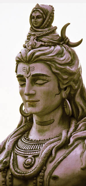 Shiva iPhone-statueprofil — Galaxy S25 Bakgrunner