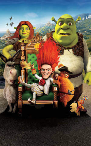Shrek forever after bakgrunnsbilde — Lenovo ThinkTab X11 Gen 1 Bakgrunner