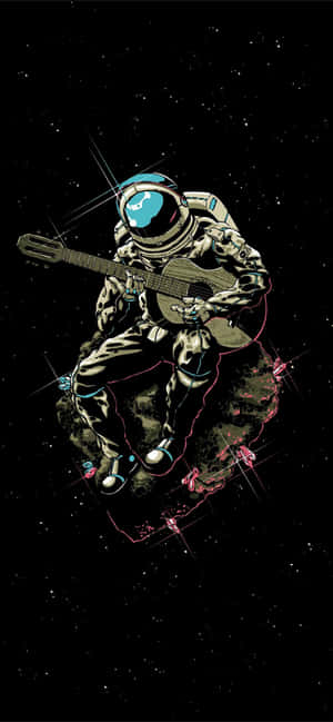 Astronaut Iphone — Pixel 7a Bakgrunner