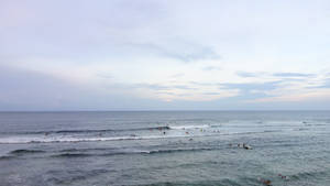 Siargao Island surfere bakgrunnsbilde — Daggry Bakgrunner