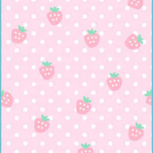 Sjarmerende Kawaii-verden - Rosa estetisk bakgrunn