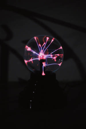 Farget Lys Plasma Ball — Xiaomi Pad Bakgrunner