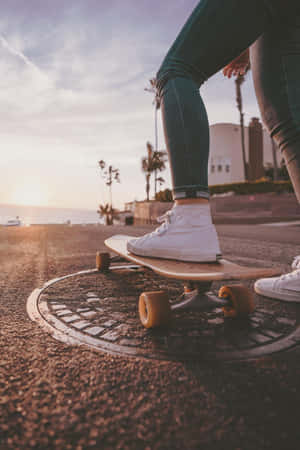 Skater-gutt estetiske bilder