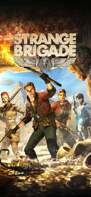 Iphone X Strange Brigade Bakgrunn — Vivo T5 Pro Bakgrunner