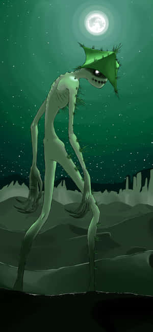 Skummelt Cacturne-monster — Xiaomi 17 Max Bakgrunner