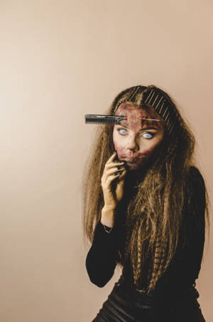 Skummel Halloween-Frisør — Skummel halloween Bakgrunner