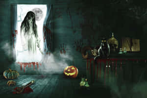Skummel Halloween-bakgrunn — Skummel halloween Bakgrunner