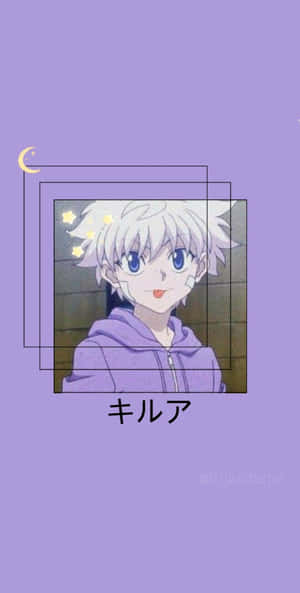 Lilla anime-bakgrunn