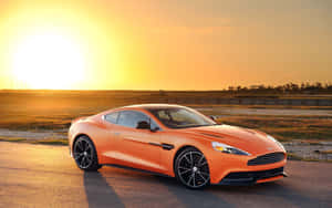 Slank Aston Martin Vanquish i bevegelse — 2560x1600 Bakgrunner