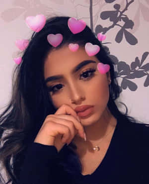 Snapchat-bilder — Jente Bakgrunner