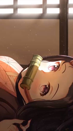 Søt anime-profilbilde Nezuko Kamado bakgrunnsbilde — Søt anime profilbilde Bakgrunner