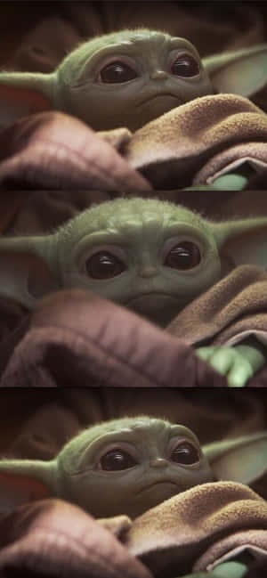 Søte Baby Yoda-bilder — Realme C83 Bakgrunner