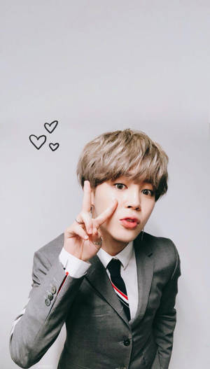 Søt BTS Jimin i uniform