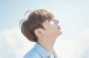 Søt BTS Jungkook sideprofil
