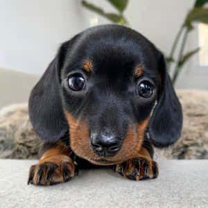 Dachshund-valp-bilder — iPad Air 11 Bakgrunner