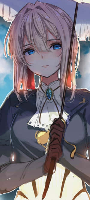 Søt estetisk anime — ZTE Blade V80 Max Bakgrunner