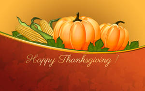 Søt gresskar- og maiskunst til Thanksgiving