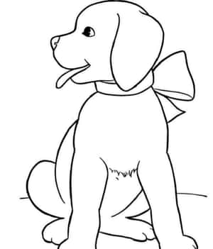 Hund fargeleggingsbilder — Motorola Razr Ultra 2025 Bakgrunner