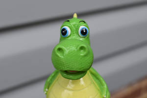 Søt dinosaur-leke sett forfra — Søt dinosaur Bakgrunner