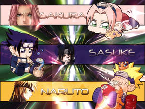Søt Naruto Kreativ Kunst — Kult naruto GIF Bakgrunner
