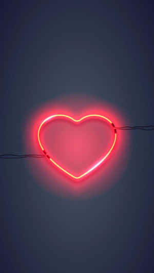 Søt neonlyse rosa — Neon Bakgrunner