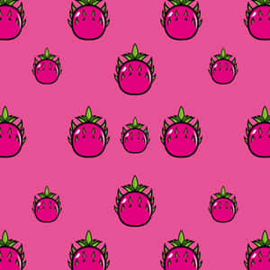 Søt rosa Kawaii-bakgrunn — Kawaii rosa Bakgrunner