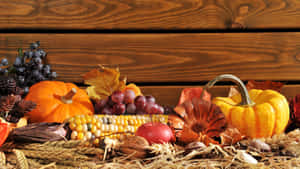 Søt Thanksgiving-bakgrunn — Søt Thanksgiving Bakgrunner