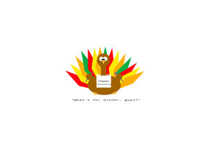 Søt Thanksgiving-kalkunkunst — Søt Thanksgiving Bakgrunner