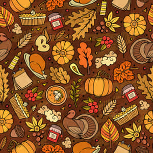 Søt Thanksgiving-bakgrunn — Søt Thanksgiving Bakgrunner