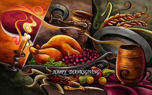 Søt Thanksgiving-feriematkunst