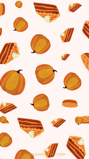Søt Thanksgiving-bakgrunn — Søt Thanksgiving Bakgrunner