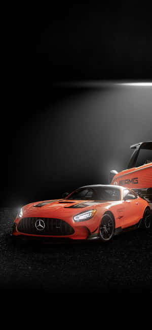 Mercedes GTS — iPhone 16 Bakgrunner