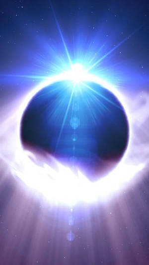Solformørkelse verdensrom iPhone — Space iPhone Bakgrunner