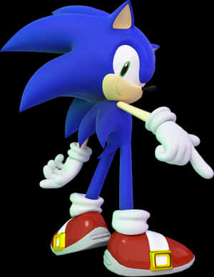 Sonic The Hedgehog - Sonic The Hedgehog bakfra, HD PNG-nedlasting