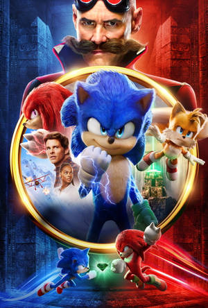 Sonic The Hedgehog Vs. Dr. Eggman — Xiaomi Pad Bakgrunner