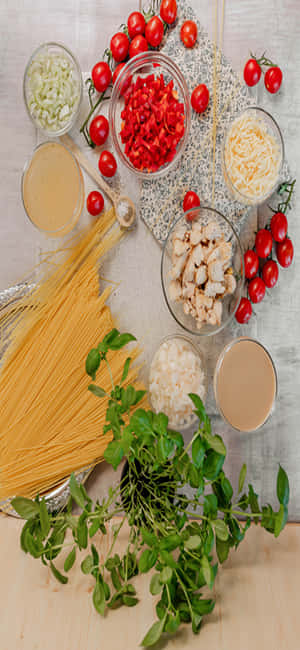 Iphone X Pasta Bakgrunn — iPhone 16 Pro Bakgrunner