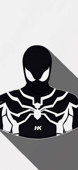 Spider Man White — Galaxy A37 Bakgrunner