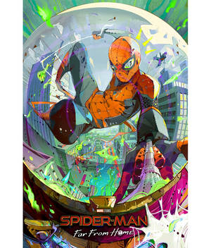 Spider Man Far From Home Fan Art telefonbakgrunn. — Motorola Razr 70 Ultra Bakgrunner