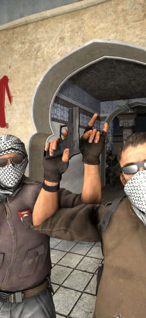 Iphone Xs Counter-strike Global Offensive Bakgrunn — Fairphone 5 Bakgrunner