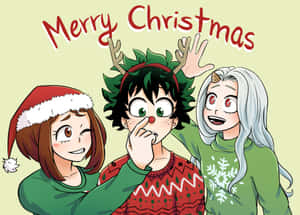 Anime julebakgrunn