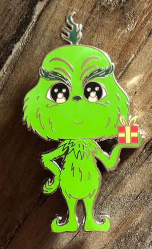 Søt Grinch — Pixel Tablet Bakgrunner