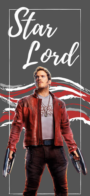 Star Lord fan art bakgrunnsbilde — iPhone 13 Pro Bakgrunner