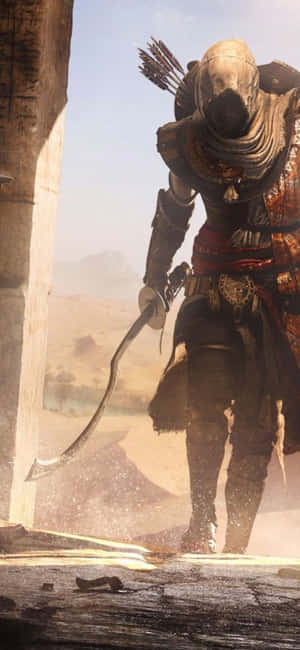 Iphone X Assassin's Creed Origins Bakgrunn — Nubia Z80 Ultra Bakgrunner