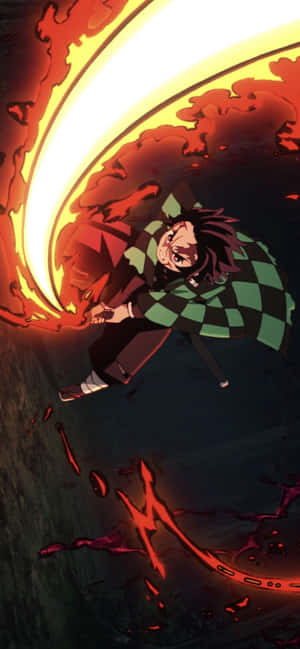 Demon Slayer iPhone 11 — Pixel 8a Bakgrunner
