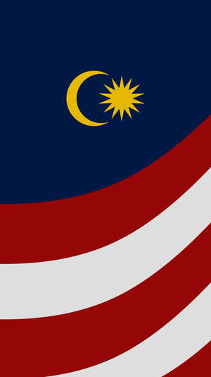 Stilisert flagg av Malaysia bakgrunnsbilde — 9:16 Bakgrunner