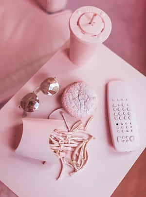 Pastellrosa estetiske bilder